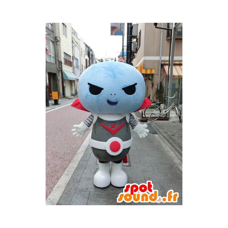 Mascot Uchi, futuristic character with a cape - MASFR27205 - Yuru-Chara Japanese mascots