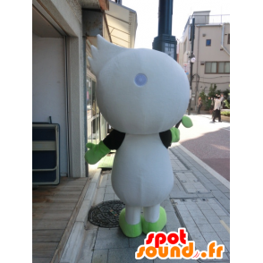 Mascot Techno-kun, white and green man - MASFR27206 - Yuru-Chara Japanese mascots