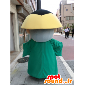 Mascot Shimada Ei tea, Japanese with an apron and a hat - MASFR27207 - Yuru-Chara Japanese mascots