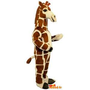 Meget smuk og realistisk giraf maskot - Spotsound maskot kostume