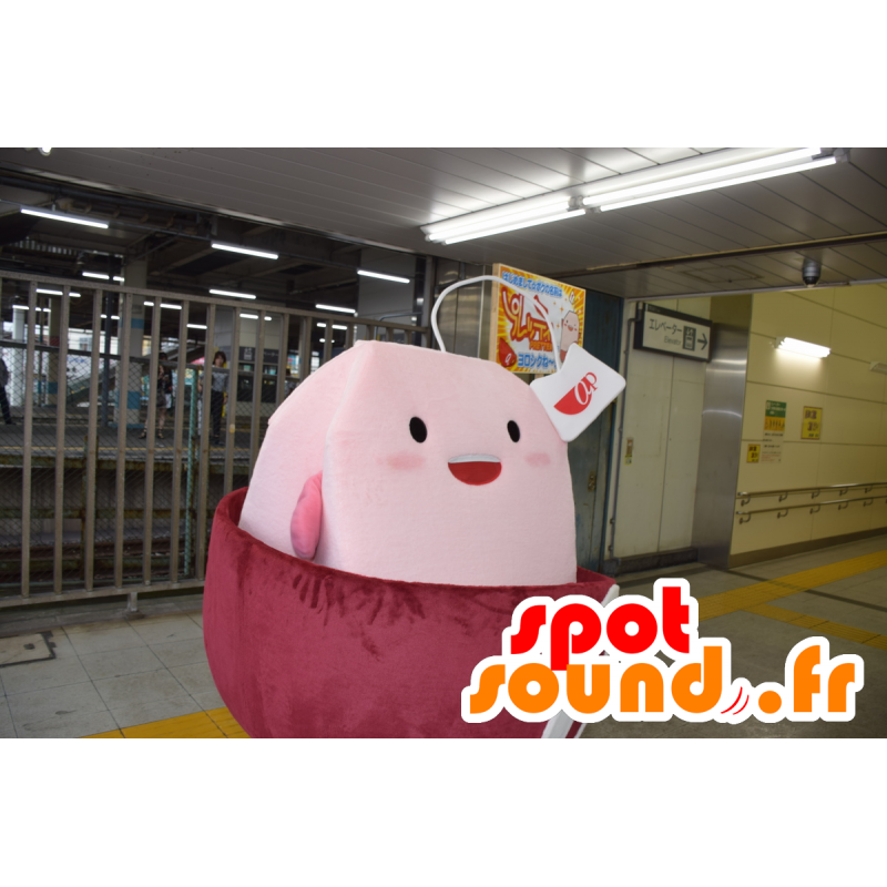 Maskotti Puretti-chan, teepussi muki - MASFR27217 - Mascottes Yuru-Chara Japonaises