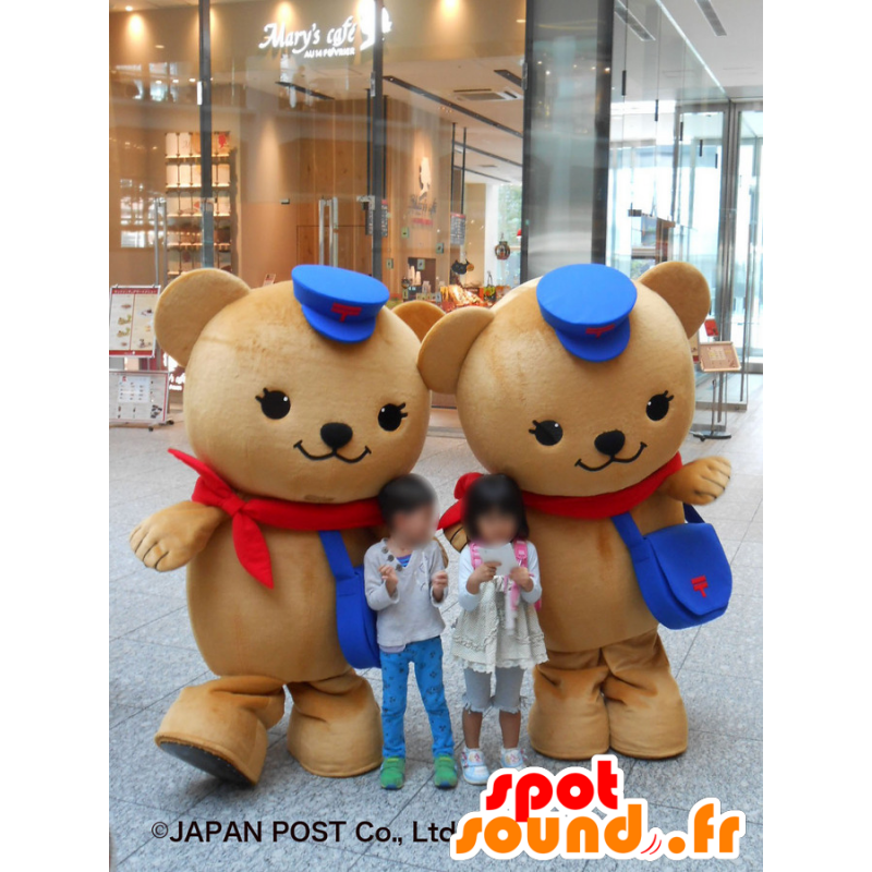 ゆるキャラマスコット日本人 の マスコットPosukuma、キャップ付き2テディベージュ 色変更 変化なし 切る L（180-190センチ）  製造前のスケッチ (2D) 番号 服とは？ （写真にある場合） 番号 付属品 番号