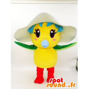 Aomi mascot, colorful bird, cute and feminine - MASFR27225 - Yuru-Chara Japanese mascots