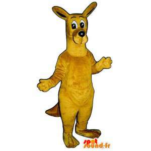 Amarelo traje canguru. traje canguru - MASFR007024 - mascotes canguru