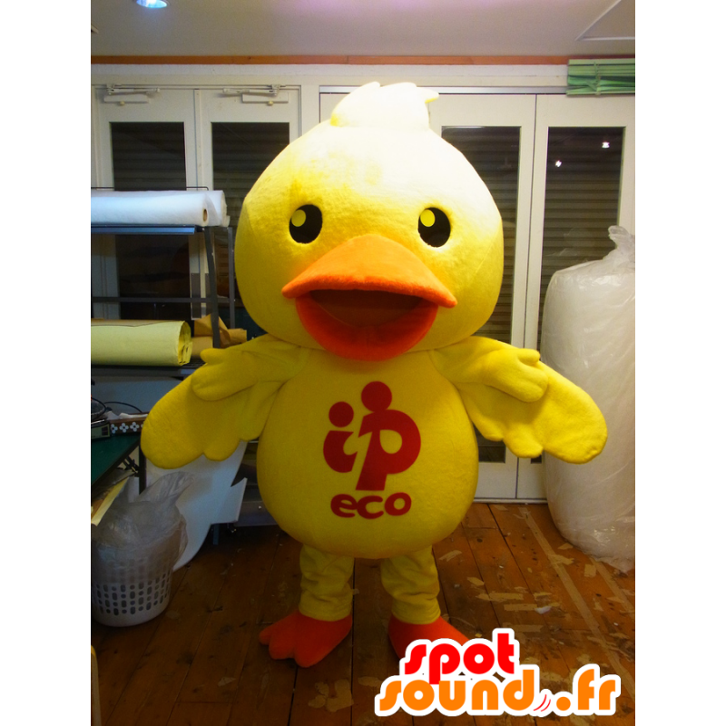 Fleet-kun mascot, giant yellow duck and orange and funny - MASFR27236 - Yuru-Chara Japanese mascots