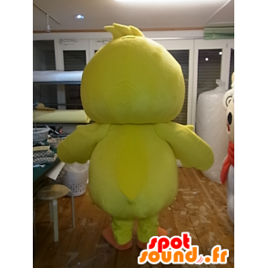 Fleet-kun mascotte, gigante anatra giallo e arancio e divertente - MASFR27236 - Yuru-Chara mascotte giapponese