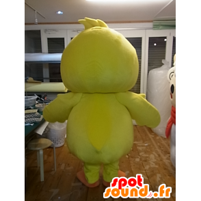 Mascot Fleet-kun, e pato gigante amarelo e laranja engraçado - MASFR27236 - Yuru-Chara Mascotes japoneses
