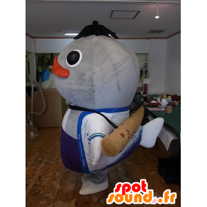 Mascot Yasutaro, grote grijze vis, reuze karper - MASFR27246 - Yuru-Chara Japanse Mascottes