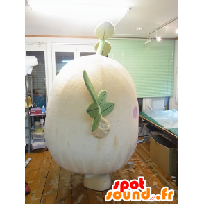 Mascot Uekki, gigantische aardappel met een knop - MASFR27251 - Yuru-Chara Japanse Mascottes