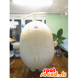 Mascot Uekki, gigantische aardappel met een knop - MASFR27251 - Yuru-Chara Japanse Mascottes