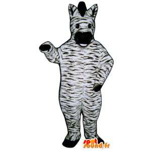 Zebra costume. Zebra mascot - MASFR007030 - The jungle animals