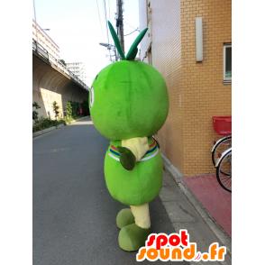 SasaTaro mascot, green man with leaves on head - MASFR27258 - Yuru-Chara Japanese mascots