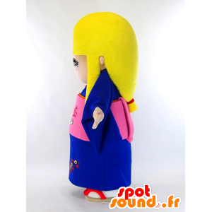 Mascot Touliu chan gravid kvinne med en stor mage - MASFR27264 - Yuru-Chara japanske Mascots