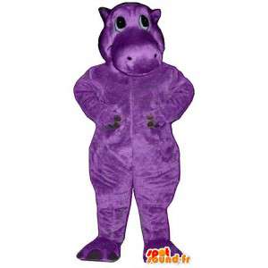 Maskot lilla flodhest - Tilpasses Costume - MASFR007033 - Hippo Maskoter