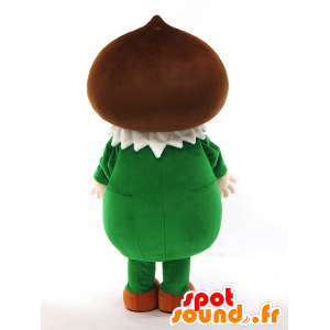 Mascot Brown-chan meisje met bruin op het hoofd - MASFR27270 - Yuru-Chara Japanse Mascottes