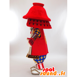 Kurokankun Maskottchen Samurai in traditioneller Kleidung - MASFR27275 - Yuru-Chara japanischen Maskottchen