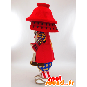 Mascotte de Kurokankun, de samouraï en tenue traditionnelle - MASFR27275 - Mascottes Yuru-Chara Japonaises