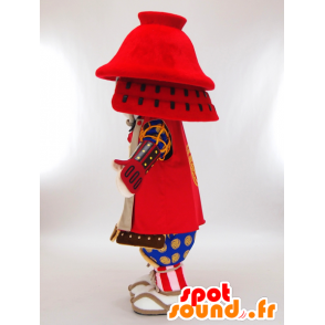 Kurokankun mascot, samurai in traditional dress - MASFR27275 - Yuru-Chara Japanese mascots