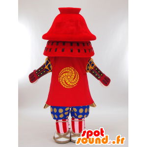 Mascot Kurokankun, samurai i tradisjonell kjole - MASFR27275 - Yuru-Chara japanske Mascots
