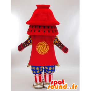 Mascotte de Kurokankun, de samouraï en tenue traditionnelle - MASFR27275 - Mascottes Yuru-Chara Japonaises