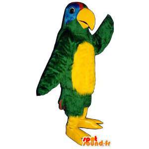Mycket färgglad papegojadräkt - Spotsound maskot