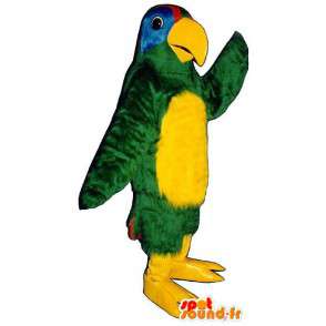 Mycket färgglad papegojadräkt - Spotsound maskot