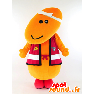 Karibo orange mascot merry Shinmachi Takasaki - MASFR27288 - Yuru-Chara Japanese mascots