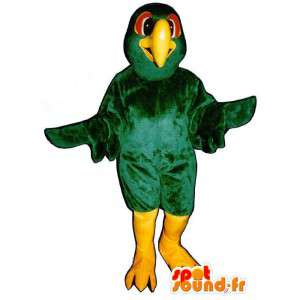Traje pássaro verde e amarelo - MASFR007041 - aves mascote
