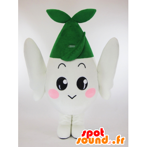 Gurinbo mascot, white and green man - MASFR27297 - Yuru-Chara Japanese mascots