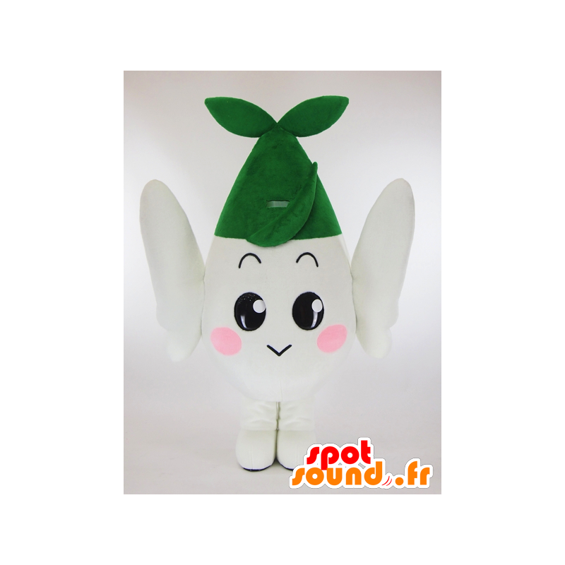 Mascota Gurinbo, blanco y hombre verde - MASFR27297 - Yuru-Chara mascotas japonesas