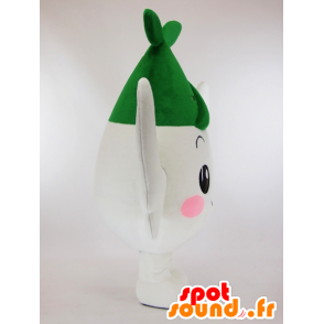 Gurinbo mascot, white and green man - MASFR27297 - Yuru-Chara Japanese mascots