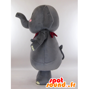 Mascot Shiuzo, grote grijze olifant Tokuyama Zoo - MASFR27298 - Yuru-Chara Japanse Mascottes