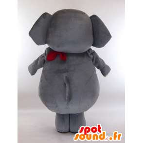 Mascot Shiuzo, grote grijze olifant Tokuyama Zoo - MASFR27298 - Yuru-Chara Japanse Mascottes