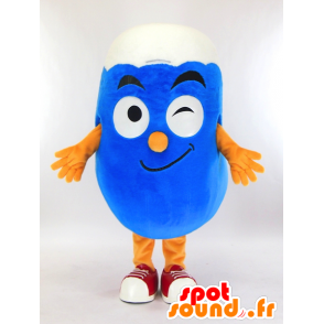 Fujippi mascotte, blauw en witte berg, Mount Fuji - MASFR27313 - Yuru-Chara Japanse Mascottes