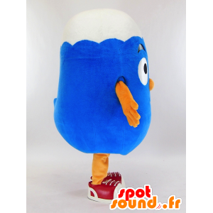 Fujippi mascotte, blauw en witte berg, Mount Fuji - MASFR27313 - Yuru-Chara Japanse Mascottes