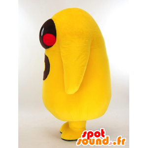 Mascot Terebiwakayama, gele man met de nummer 5 - MASFR27315 - Yuru-Chara Japanse Mascottes