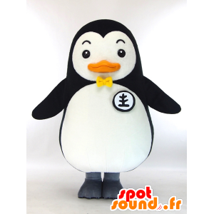 Pinguino chan mascotte, in bianco e nero pinguino - MASFR27325 - Yuru-Chara mascotte giapponese