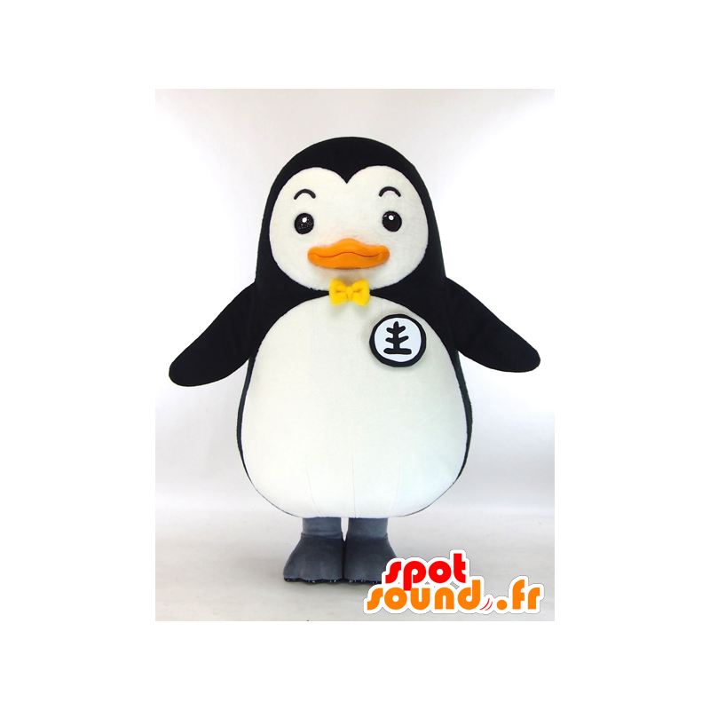 Mascotte de Penguin chan, pingouin noir et blanc - MASFR27325 - Mascottes Yuru-Chara Japonaises