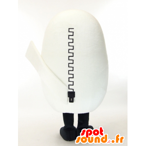 Karashikun mascotte, uccello bianco con una cerniera - MASFR27326 - Yuru-Chara mascotte giapponese