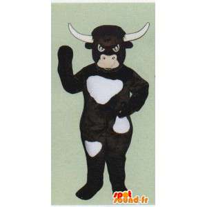 Costume da mucca, toro marrone scuro - MASFR007057 - Mucca mascotte