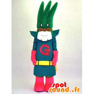 Mascotte de Negiman, d'oignon vert, de super-héros - MASFR27350 - Mascottes Yuru-Chara Japonaises