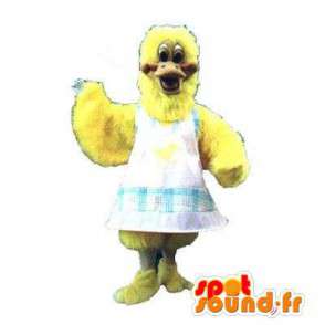 Mascotte de poule jaune, de poussin - MASFR007058 - Mascottes Animales