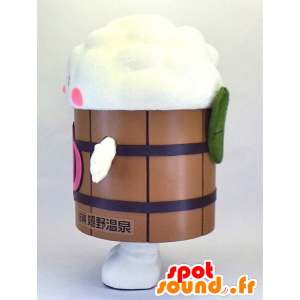 Yuttsura kun mascot, cloud, foam in a barrel - MASFR27352 - Yuru-Chara Japanese mascots