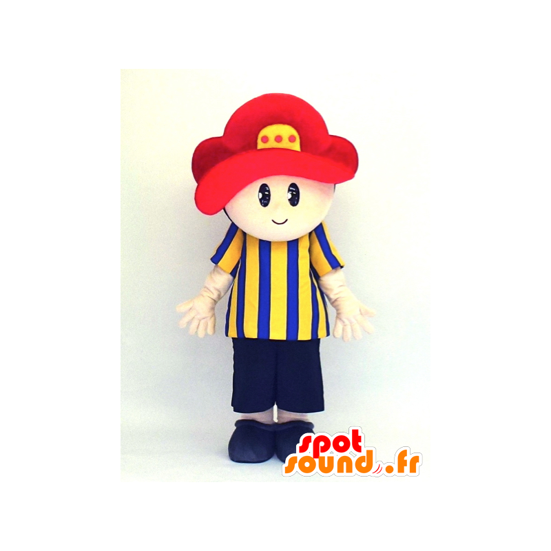 Mascot Kameri kun, athletic boy with a flower on her head - MASFR27357 - Yuru-Chara Japanese mascots