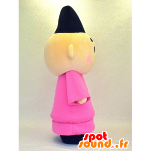 Asaryo Maskottchen, Japaner Mönch gekleidet in rosa - MASFR27360 - Yuru-Chara japanischen Maskottchen