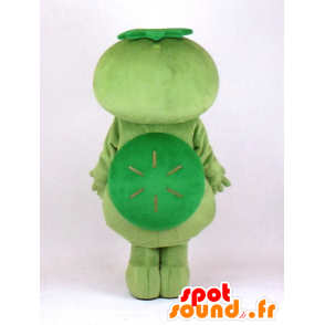 Mascotte de Wakappi, tortue verte, blanche et jaune - MASFR27363 - Mascottes Yuru-Chara Japonaises