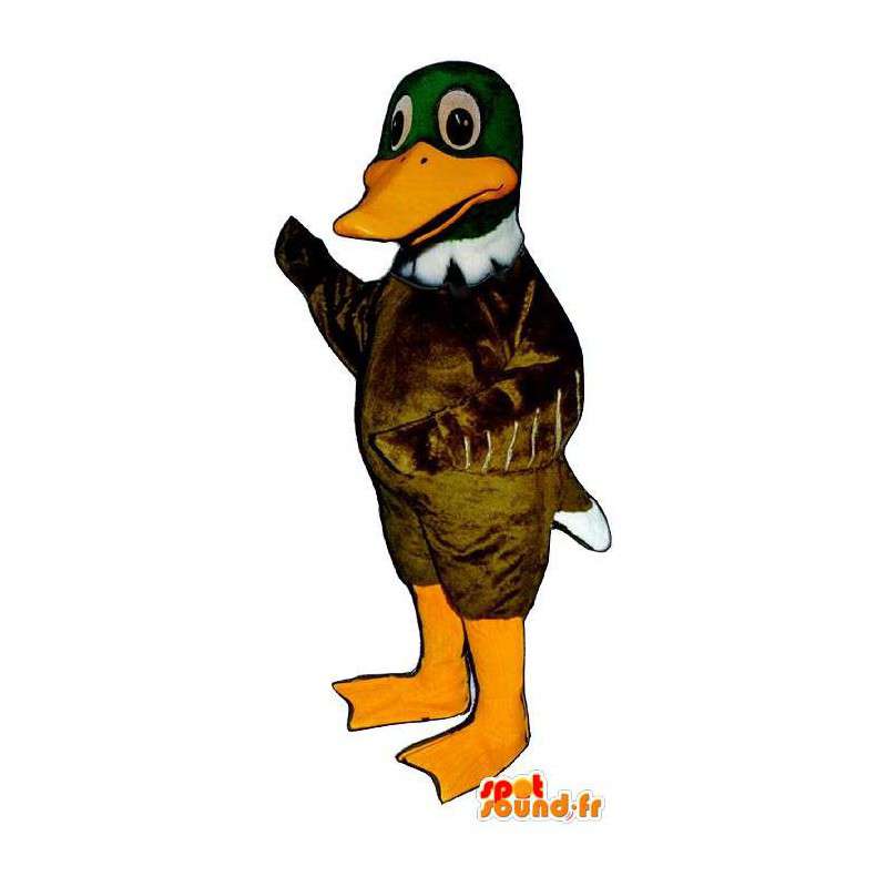 Amarelo mascote pato. Costume Duck em patos mascote Mudança de cor Sem  mudança Cortar L (180-190 Cm) Esboço antes da fabricação (2D) Não Com as  roupas? (se presente na foto) Não Acessórios