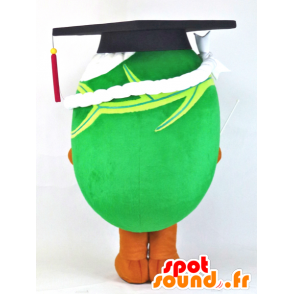 Mr. Bean mascot, Beanstalk with graduate hat - MASFR27373 - Yuru-Chara Japanese mascots