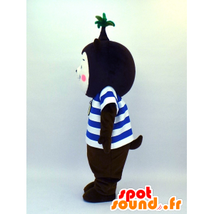 Mascot Miyazaki Muu-chan, dog with a palm on the head - MASFR27379 - Yuru-Chara Japanese mascots