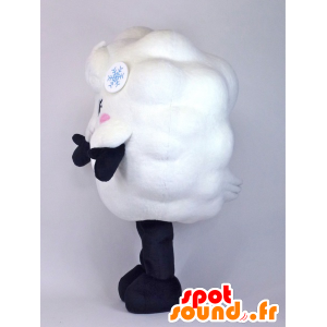Cloud of white and pink mascot, giant, sweet and cute - MASFR27381 - Yuru-Chara Japanese mascots